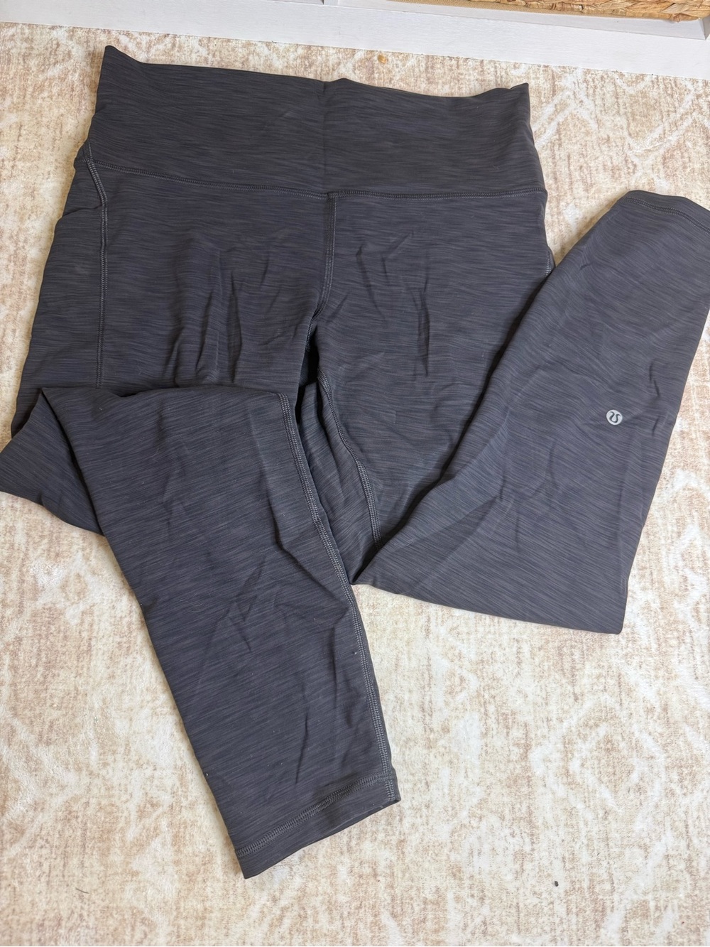 lululemon athletica Dark Gray High-Rise Sculpting Leggings